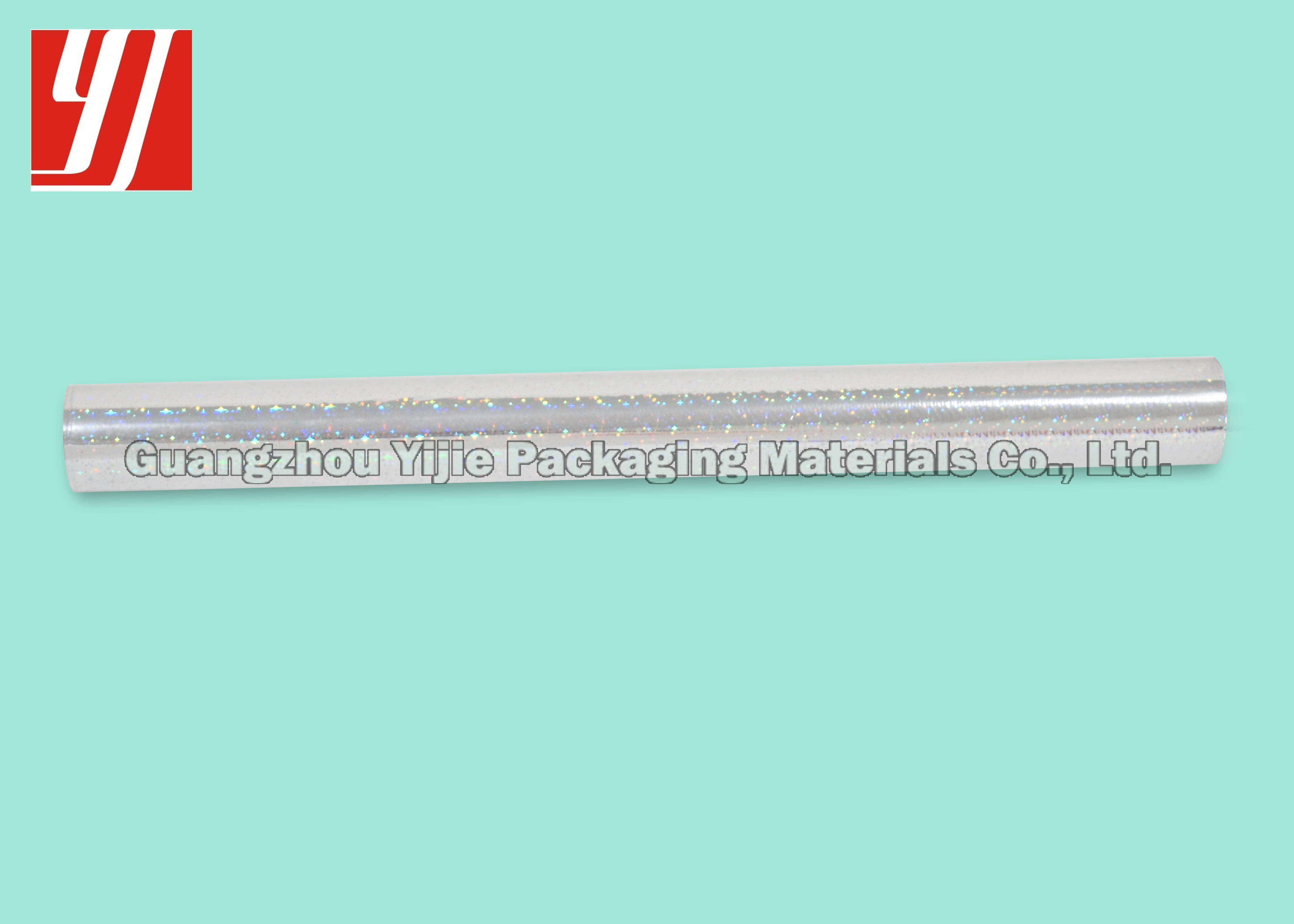 180m Silver Laser Foil Roll For Hand Bag Greeting Card