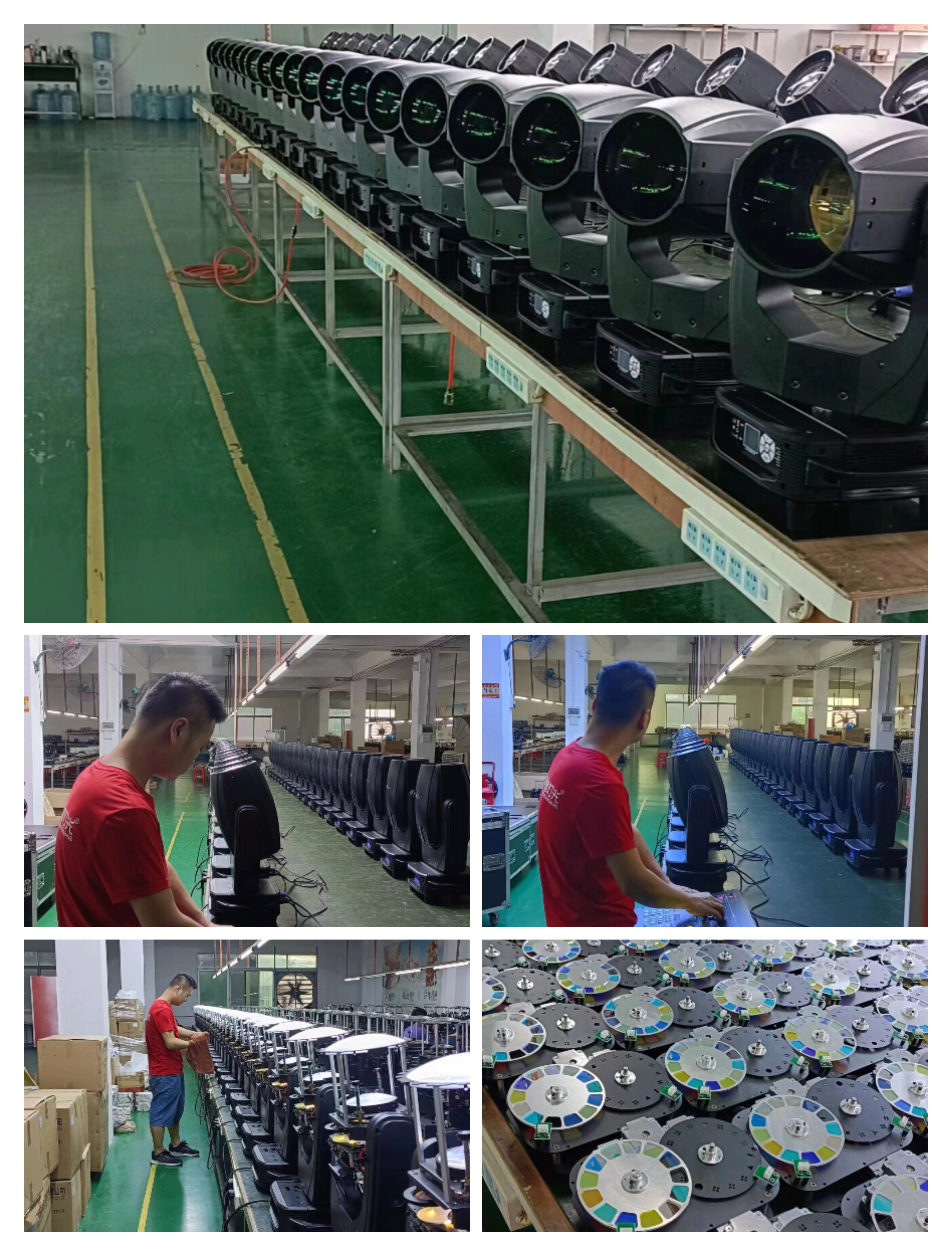 50000 Hours Working Time RGB LED Stage Strobe Light IP65 Waterproof 400w