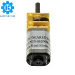 low noise small 3v 5v 6v 12v 24v 12mm gm12 n10 n20 n30 dc flat reducer spur gear