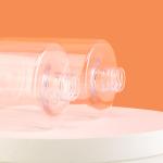 350ml Cylinder PET Pump Shampoo Bottle For Cosmetic Packaging