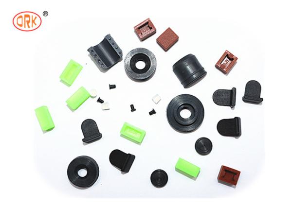 Silicone Hole Stopper Rubber Pipe Plug For Dust Proof / NBR FKM EPDM