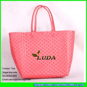 Quality LUDA elegent pp women straw beach bag wholesale