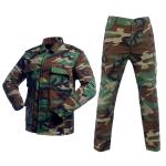 Customized BDU Uniform for Outdoor Training Featuring Woven Fabric and Durable