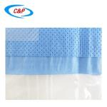 Customized Surgical Sterile Nonwoven Radial Angio Drape With 4 Holes Supplier