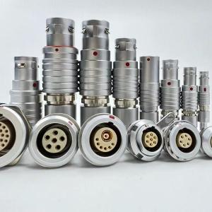 Quality IP50 Waterproof Push Pull Electrical Connectors 8 Pin Dustproof wholesale