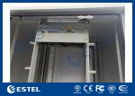 Stainless Steel Outdoor Telecom Equipment Cabinets Weatherproof IP56 Dual Door