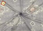Bright Warp Knit Print Fabric Cushion Cloth Supports Customization 60gsm