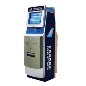 Quality Transportation Card Ticket Self Service Kiosk Airport Machine wholesale