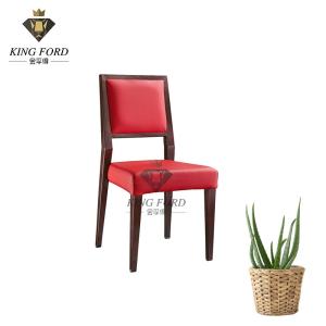 Quality Modern Imitated Wood Padded Dining Banquet Chair 6cm Seat Thickness wholesale
