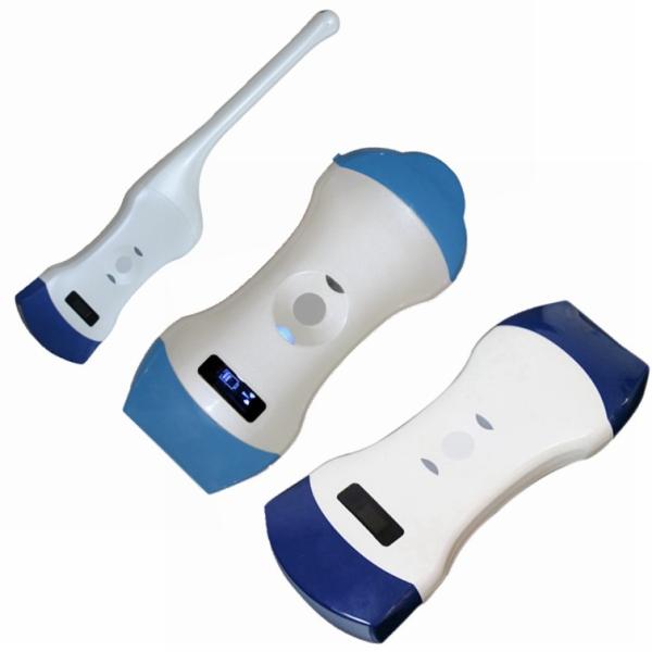 New technology ultrasound double head wireless ultrasound probe PU62 color