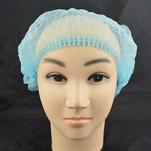 Quality Colored Disposable Surgical Head Covers Net Cap With Single Or Double Elastic wholesale