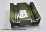 6063 - T5 Aluminium Sliding Door Frame Mullion Profile Electrophoresis Coating