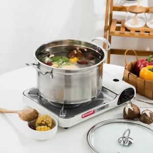 Quality Amazon Top Seller Stainless Steel Food Soup Pot Cooking Pot With Glass Lid wholesale