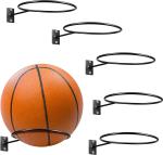 Garage Non-Folding Ball Storage Rack Wall Mounted For Soccer Volleyball And