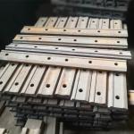 50kg Railway Fish Plates Uic 54 Standards With 4 Holes 6 Holes