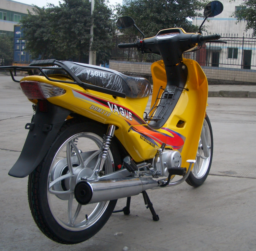 Cheap import classic motor 110cc 120cc four stroke street legal cub motorcycles