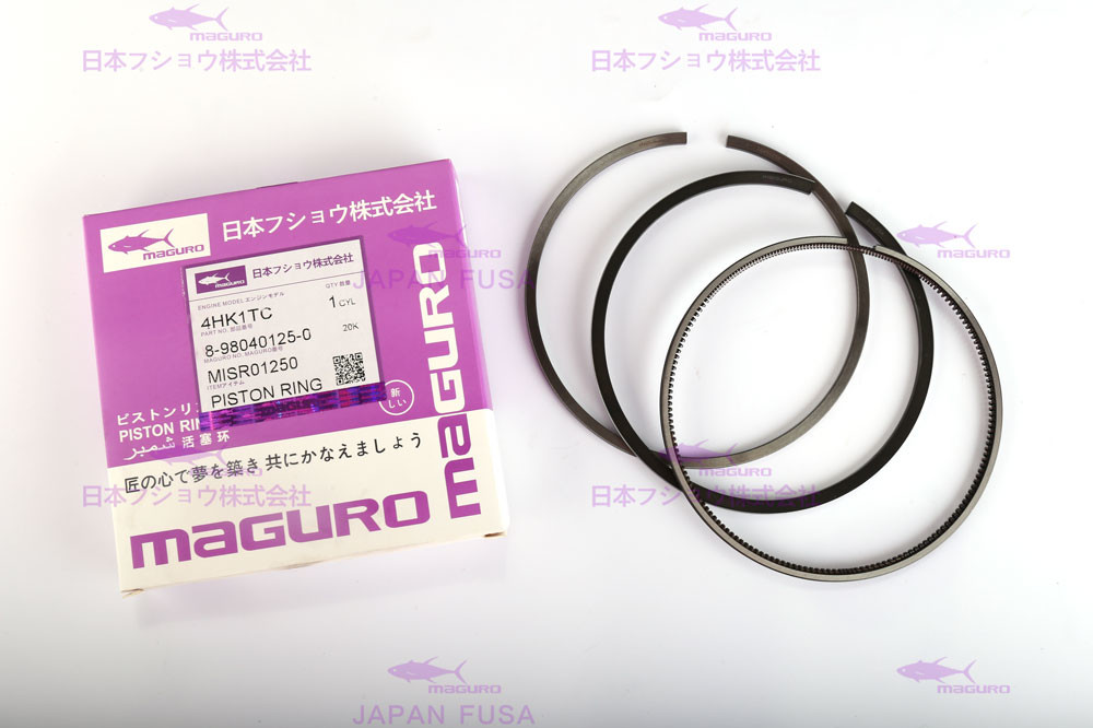 ISUZU Engine Parts Piston Ring for 4HG1TC Dia 115 mm OEM 8-98040125-0