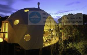 Quality Clear Igloo Dome House Japan Glamping Geodesic Dome Tent Site wholesale