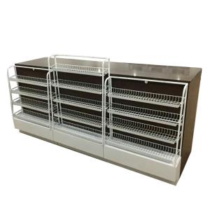 Quality Customization Supermarket Register Counter Eco Friendly Cashier Counter wholesale