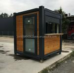 Galvanized Steel Square Tubes Houses Suitable for Mobile Coffee Truck Bar and
