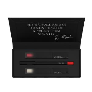 Quality Lipstick 1000 gsm Cardboard Cosmetic Packaging Boxes Matt Black wholesale