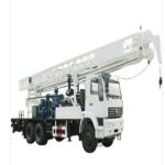 Hydraulic SINOTRUK 8X4 600m EuroII Water Drilling Rig Truck Special Vehicles For
