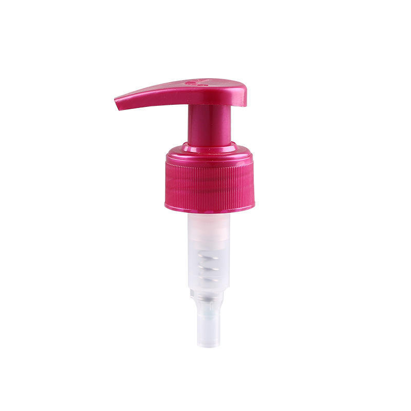 Lotion Dispenser Pump Matte Custom Color Smooth Plastic Left and Right Lock Emulsion Pump
