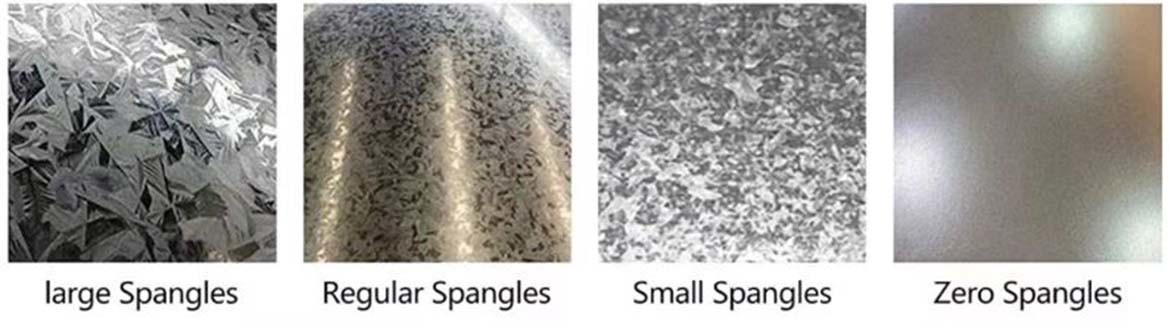 product detail difference surface galvanized steel sheet plate