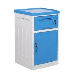 Lightweight Hospital Bedside Nightstand ABS Fireproof Easy Installation