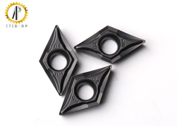 Cheap Metal Cutting DCMT0702 CNC Lathe Inserts CVD Coated For Cast Iron Machining for sale