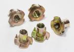 Furniture Accessory Zinc Plated Fastening T-Nuts Metal Screws