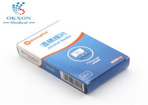Quality 75% Alcohol Medical Grade Cleaning Pads Effective For Disinfection Wound wholesale