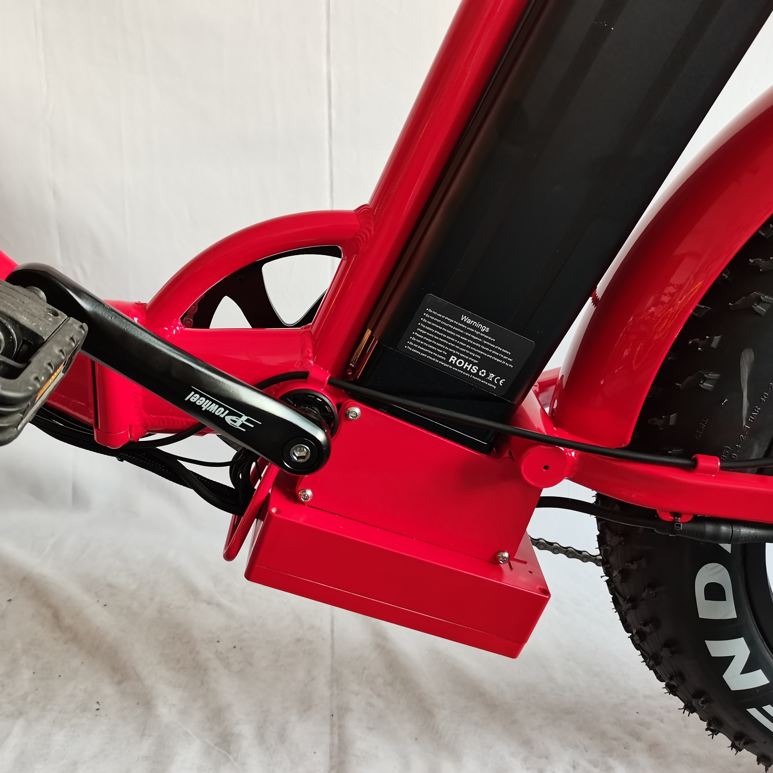 Folding Fat Tire Electric Mountain Bike Full Suspension 20 Inch Thick Tyre Electric Bike