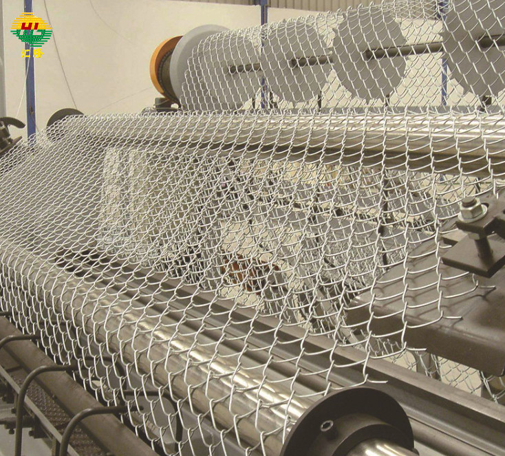 Galvanized Ral Chain Link Wire Fence 1-3/4" X 9 Ga X 10 Ft High 12 Ft High 30 Ft Roll