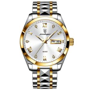 Quality Fashionable Stainless Steel Quartz Wrist Watch with Case Thickness 13mm Band Length 24cm wholesale