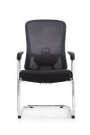 Mesh Cloth Business Office Meeting Room Chair With Metal Frame