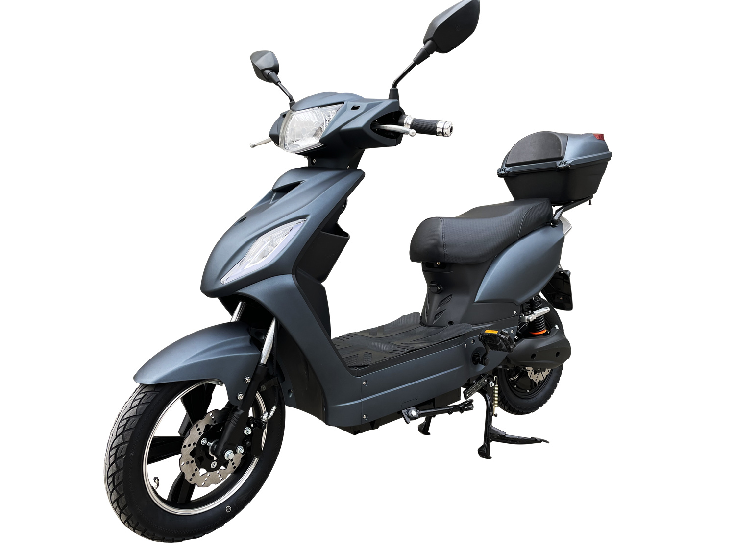 Adult Moped Electric Bike 48V 500W 1000W Motor Power Two-Wheel Electric Scooter Bluetooth Smart Front Brake 30AH 40AH Options