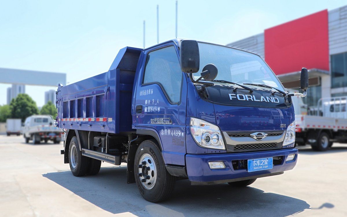 Foton Time Vanguard 728 Used Tipper Dumper Truck 115HP 4X2 3.3M