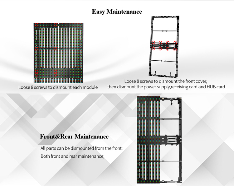 P10 P15 Outdoor Led Display Screen Mall Advertising Transparent Waterproof