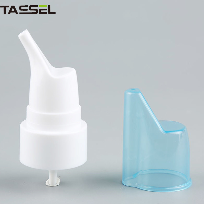 Plastic Medical HDPE Bottle Screw Sealing Type Nasal Rotation Spray Bottle
