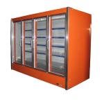Glass Door 380V Supermarket Refrigeration Equipments