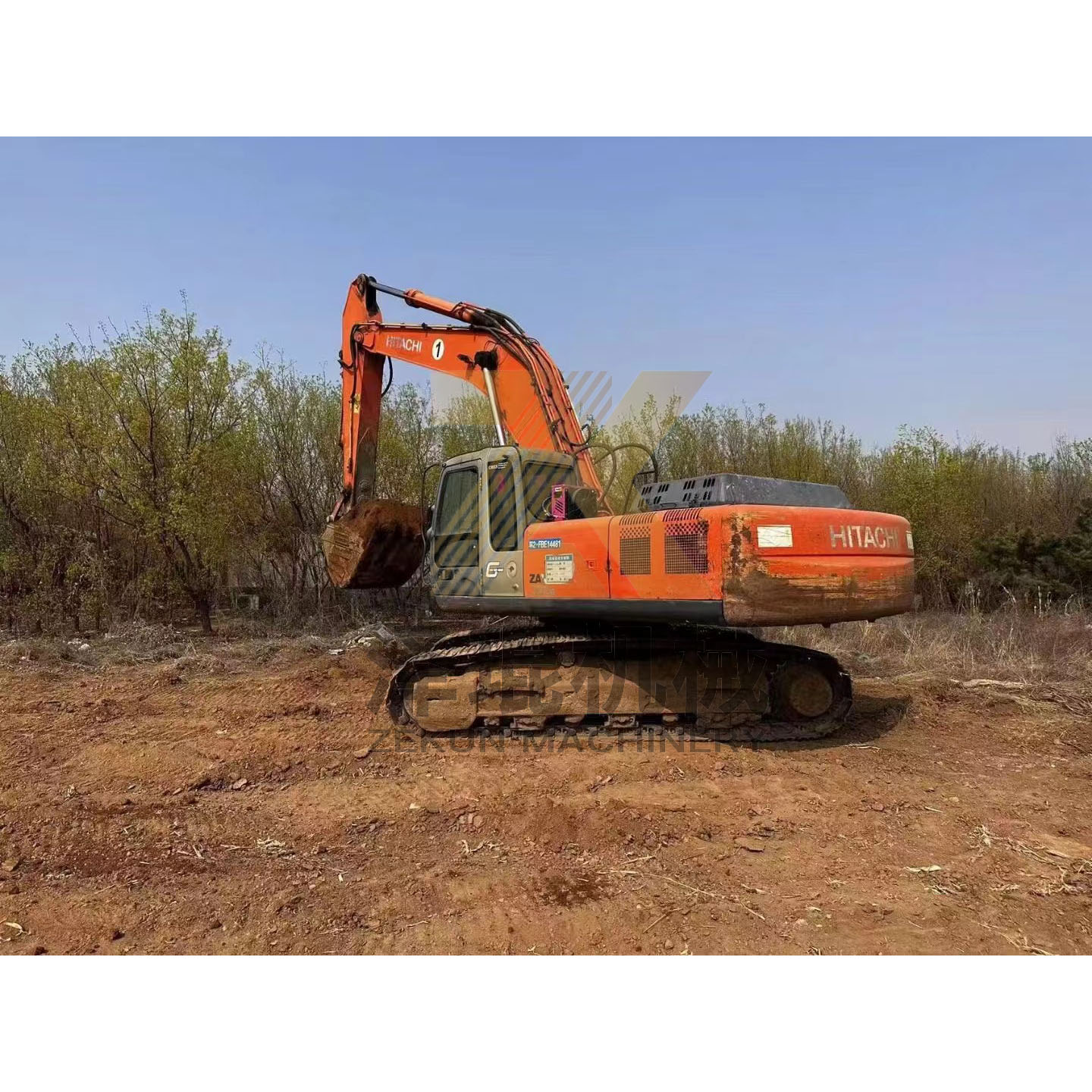 Hitachi ZX350 Excavator 6001-8000 Working Hours ISUZU Engine Good Condition Shanghai