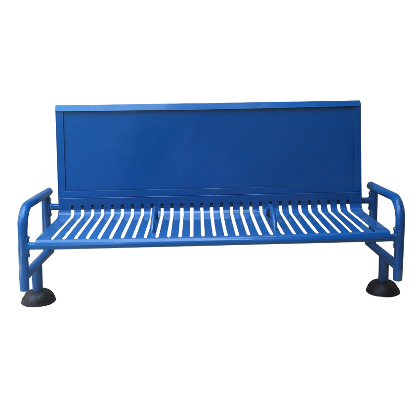 Municipal Street L207cm W65cm Steel Garden Benches