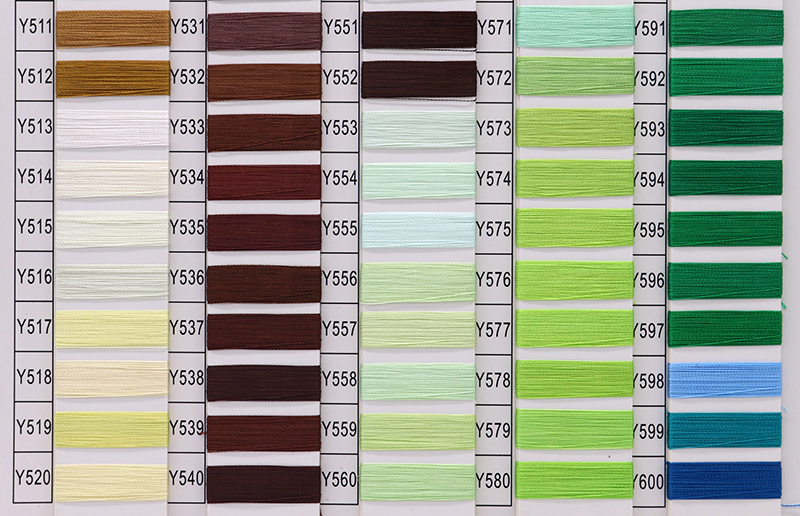 130G 5000Y Silk 120D/2 100% Viscose Rayon Embroidery Thread for Clothing Embroidery