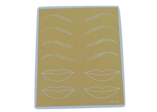 Natural Rubber Material Tattoo Practice Skin Cosmetic Permanent Makeup Eyebrows
