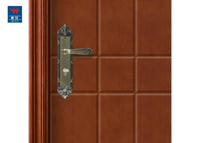 Villa Luxury 2 Hour Fire Rated Wood Doors With Frame Hardware