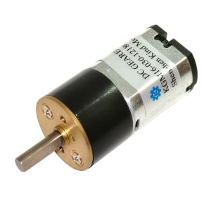 Quality Stainless Steel 6000rpm Brushed DC Geared Motor With 16mm Gearbox wholesale
