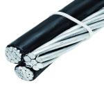 High Density Triplex Overhead Service Drop Cable Aluminum Strand Wire