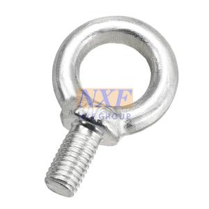 Quality NXF ASTM JIS EN ANSI/ASME B18.21.1 316/0Cr17Ni12Mo2/1.4401M8 Aisi 316 Stainless Steel 316 Plain Eye Bolt wholesale