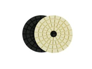 Quality White / Black Stone Diamond Polishing Pads Max 4500 RPM 3.0mm Thickness Round Shape wholesale